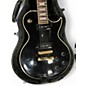 Used Vintage V100P Ebony Solid Body Electric Guitar