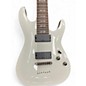 Used Schecter Guitar Research Demon 7 String White Solid Body Electric Guitar