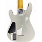 Used Schecter Guitar Research Demon 7 String White Solid Body Electric Guitar
