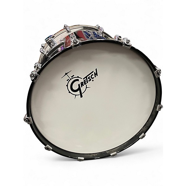 Used Gretsch Drums 5 Piece Renown 57 Black Drum Kit