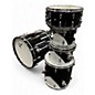 Used Gretsch Drums 5 Piece Renown 57 Black Drum Kit