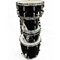 Used Gretsch Drums 5 Piece Renown 57 Black Drum Kit