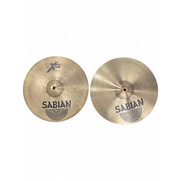 Used SABIAN 14in XS20 Rock Hi Hat Pair Cymbal