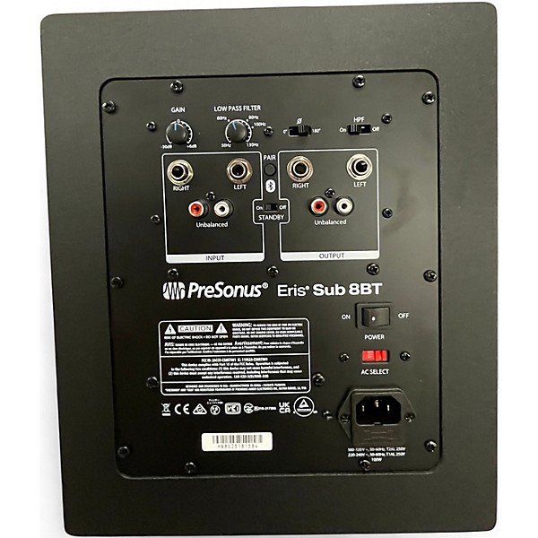 Used PreSonus ERIS SUB 8BT Subwoofer