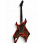 Used B.C. Rich Warlock Legacy Kahler Red Crackle Solid Body Electric Guitar