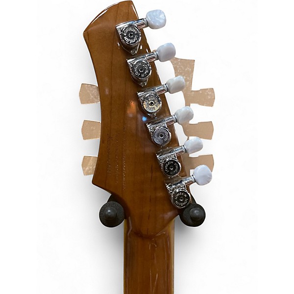 Used Kauer Guitars Korona orange metal flake Solid Body Electric Guitar