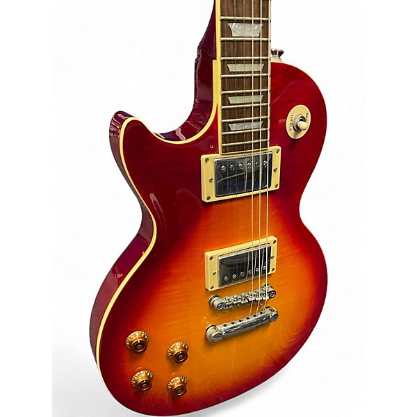 Used Epiphone Les Paul Standard Left Handed ORANGE BURST Electric Guitar