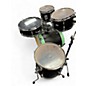 Used Dixon 5 Piece JET SET PLUS Black  Drum Kit