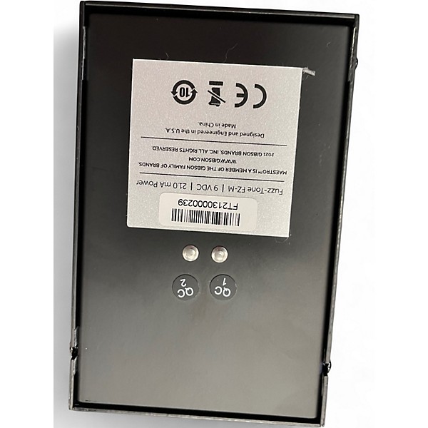 Used Maestro Fuzz Tone Fz-m Effect Pedal