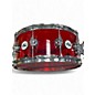 Used DW 14X6.5 Design Series  Ruby Red Acrylic Drum