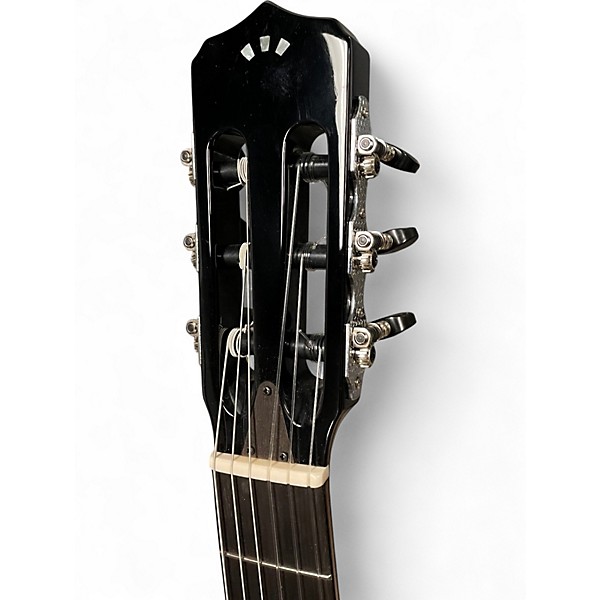 Used Cordoba Stage Trans Black Classical Acoustic Electric Guitar