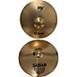 Used SABIAN 14in B8X HI HAT PAIR Cymbal