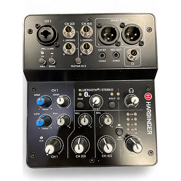 Used Harbinger LV7  Unpowered Mixer