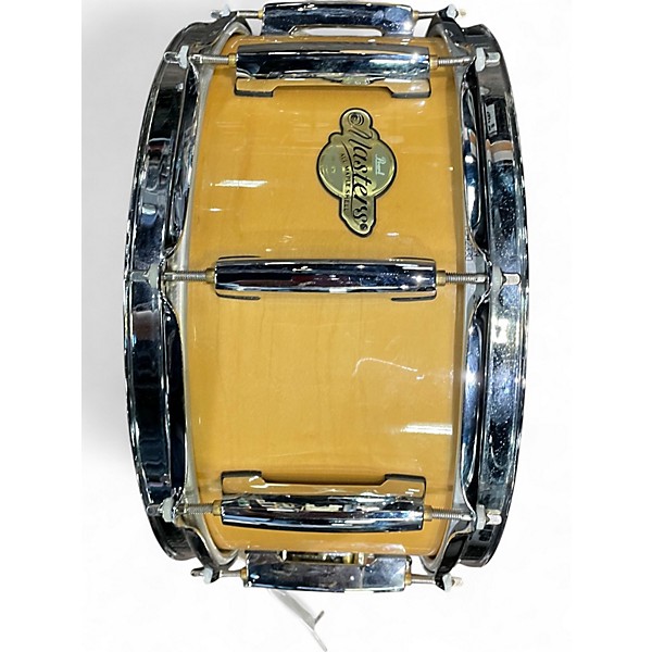 Used Pearl 6.5X14 MASTERS ALL MAPLE SHELL SST Natural Drum
