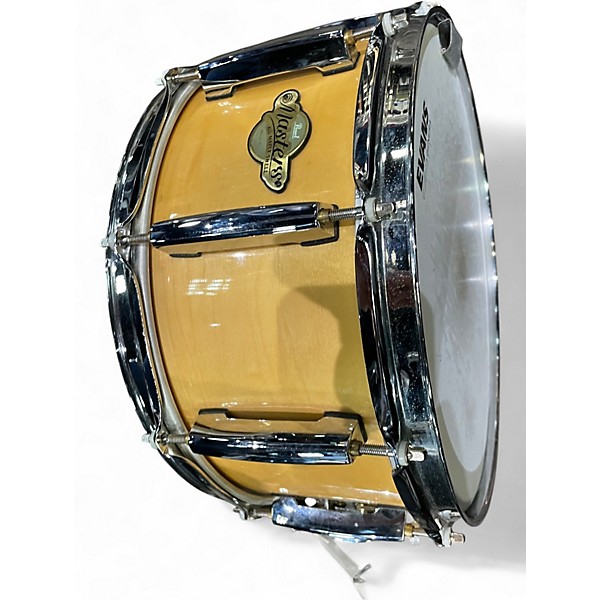 Used Pearl 6.5X14 MASTERS ALL MAPLE SHELL SST Natural Drum