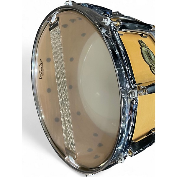 Used Pearl 6.5X14 MASTERS ALL MAPLE SHELL SST Natural Drum