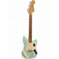Used 2004 Fender deluxe series cyclone II Daphne Blue Solid Body Electric Guitar thumbnail