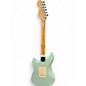 Used 2004 Fender deluxe series cyclone II Daphne Blue Solid Body Electric Guitar