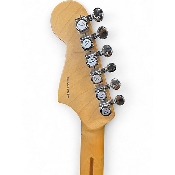 Used 2004 Fender deluxe series cyclone II Daphne Blue Solid Body Electric Guitar