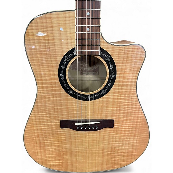 Used Fender T Bucket 400CE Flame Maple Acoustic Electric Guitar