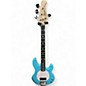 Used Sterling by Music Man RAY 2 ELECTRIC BLUE Electric Bass Guitar thumbnail
