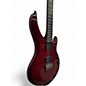Used Sterling by Music Man JP Majesty Flame Top Royal Red Solid Body Electric Guitar