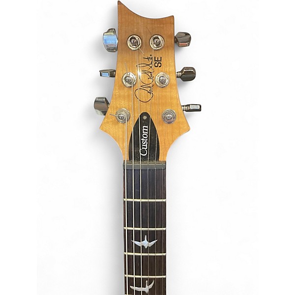 Used PRS SE Custom 24 Pink Solid Body Electric Guitar