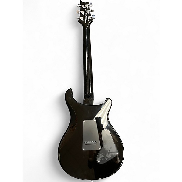 Used PRS SE Custom 24 Black Gold Sunburst Solid Body Electric Guitar