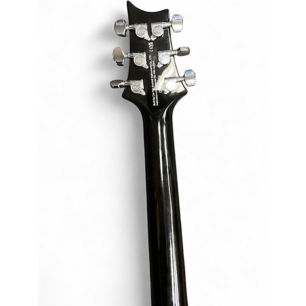 Used PRS SE Custom 24 Black Gold Sunburst Solid Body Electric Guitar