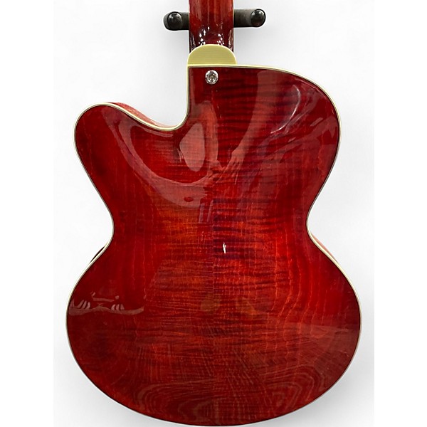 Used Eastman ar503ce trans red Hollow Body Electric Guitar