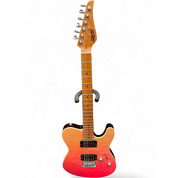 Used Jett JT450 Pink Solid Body Electric Guitar