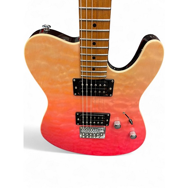 Used Jett JT450 Pink Solid Body Electric Guitar