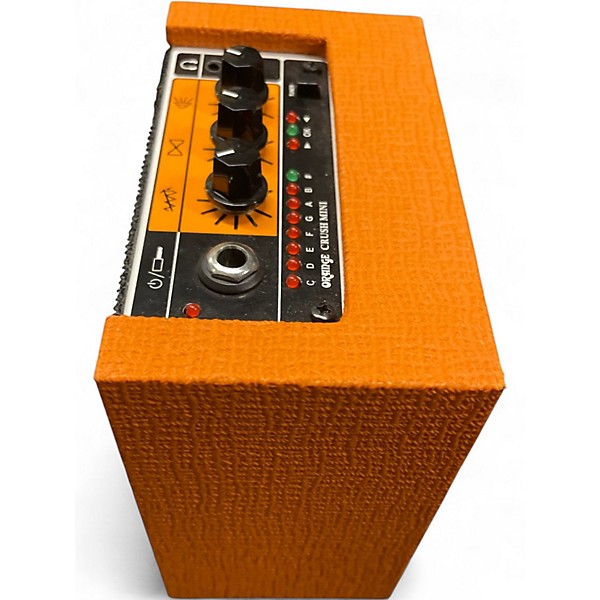 Used Orange Amplifiers Crush Mini Battery Powered Amp