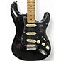 Used Fender Player Stratocaster Black Solid Body Electric Guitar