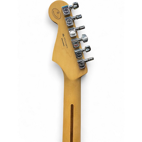 Used Fender Player Stratocaster Black Solid Body Electric Guitar