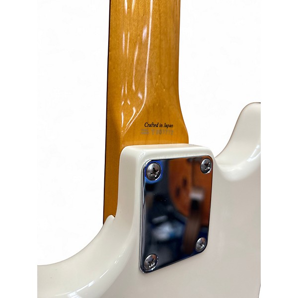 Used Fender Mustang Bass Vintage White Electric Bass Guitar