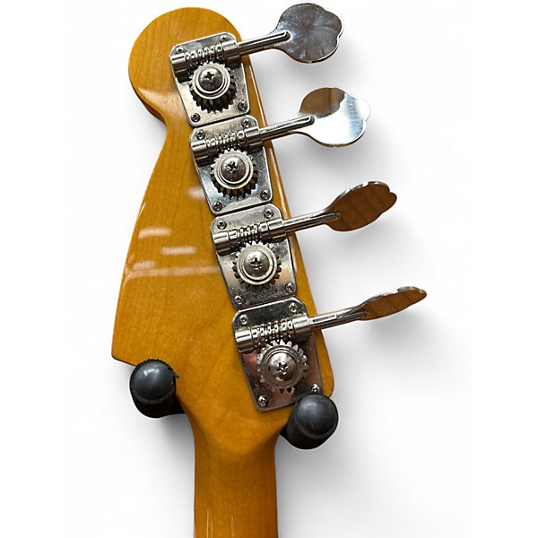 Used Fender Mustang Bass Vintage White Electric Bass Guitar