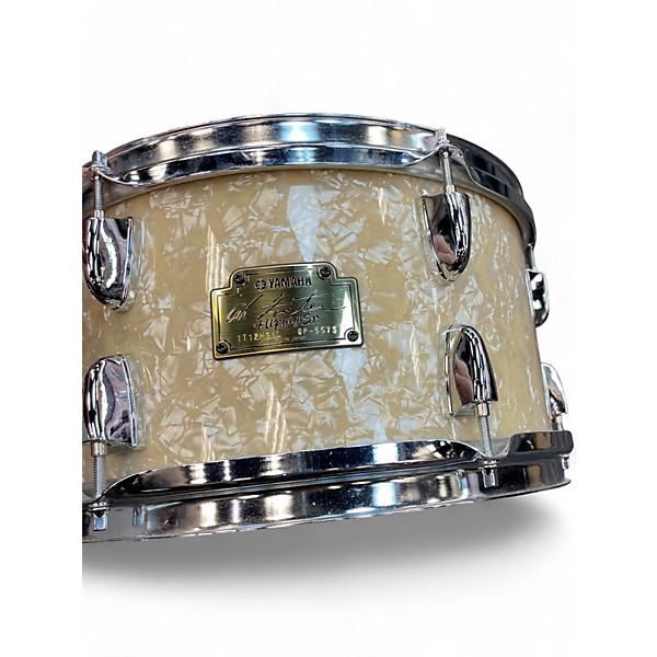 Used Yamaha 4 Piece hipgig  Classic White Drum Kit