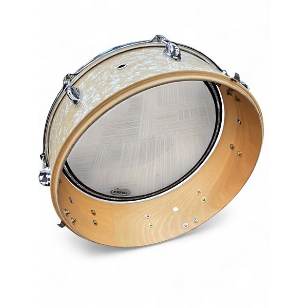 Used Yamaha 4 Piece hipgig  Classic White Drum Kit