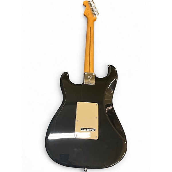 Used Fender Player Stratocaster Black Solid Body Electric Guitar