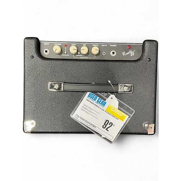 Used Fender Rumble 25 25W 1x10 Bass Combo Amp