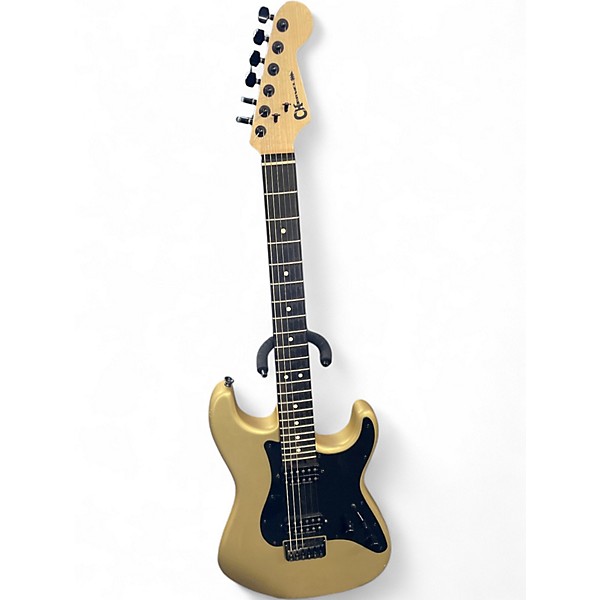 Used Charvel SoCal Style 1 HH Black and Gold Solid Body Electric Guitar