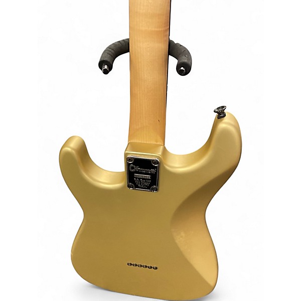 Used Charvel SoCal Style 1 HH Black and Gold Solid Body Electric Guitar