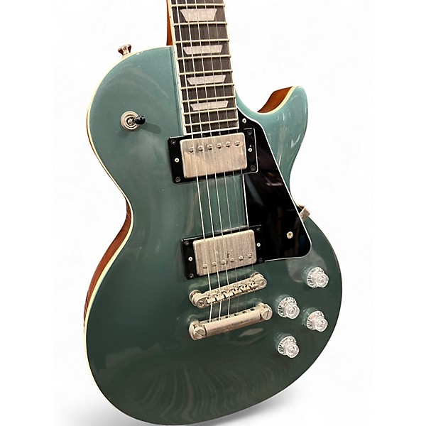 Used Epiphone LES PAUL MODERN Pelham Blue Solid Body Electric Guitar