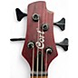 Used Cort B4 ELEMENT Crimson Red Trans Electric Bass Guitar