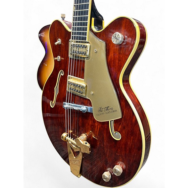 Vintage 1974 Gretsch Guitars 7670 Amber Hollow Body Electric Guitar