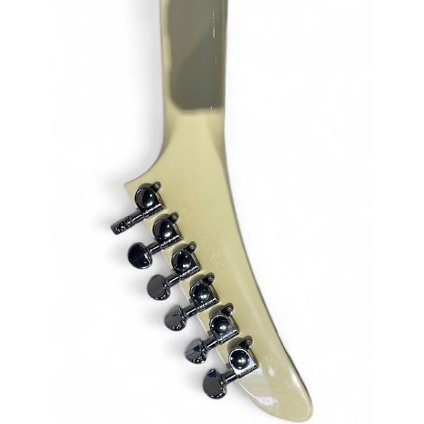 Used Gibson 76 explorer reissue Antique White Solid Body Electric Guitar