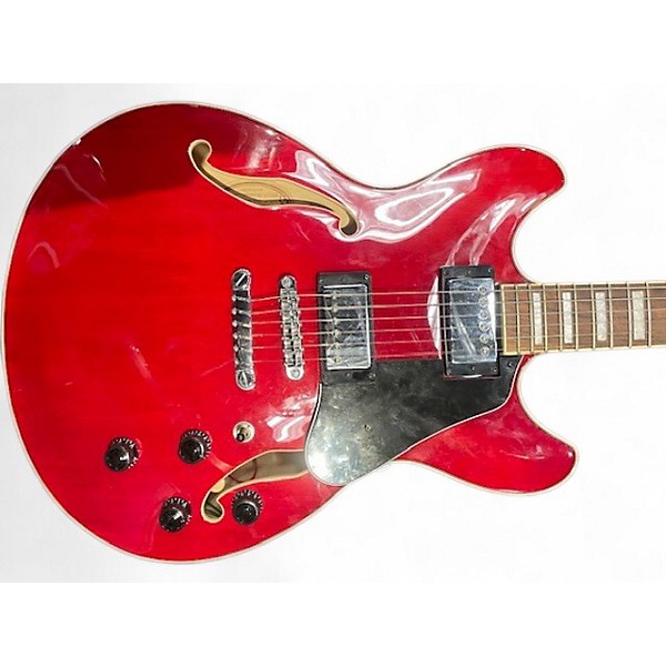 Used Ibanez AS73 Artcore Wine Red Hollow Body Electric Guitar