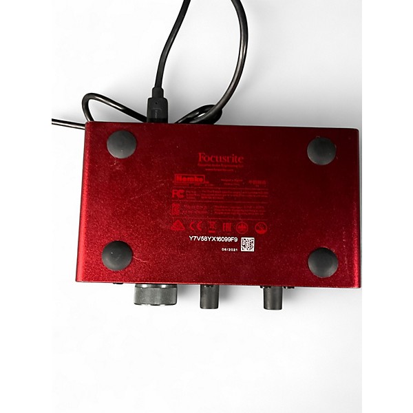Used Focusrite Scarlett Solo Gen 3 Audio Interface
