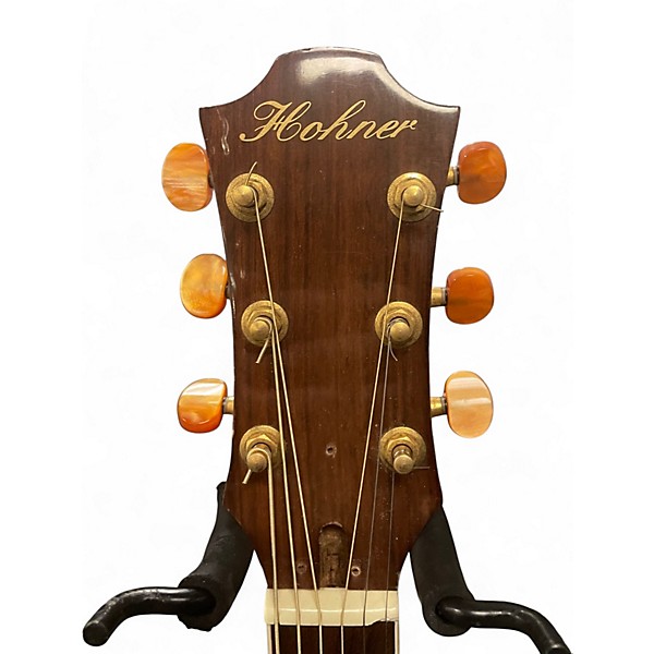 Used Hohner EA65CEQ Natural Acoustic Electric Guitar